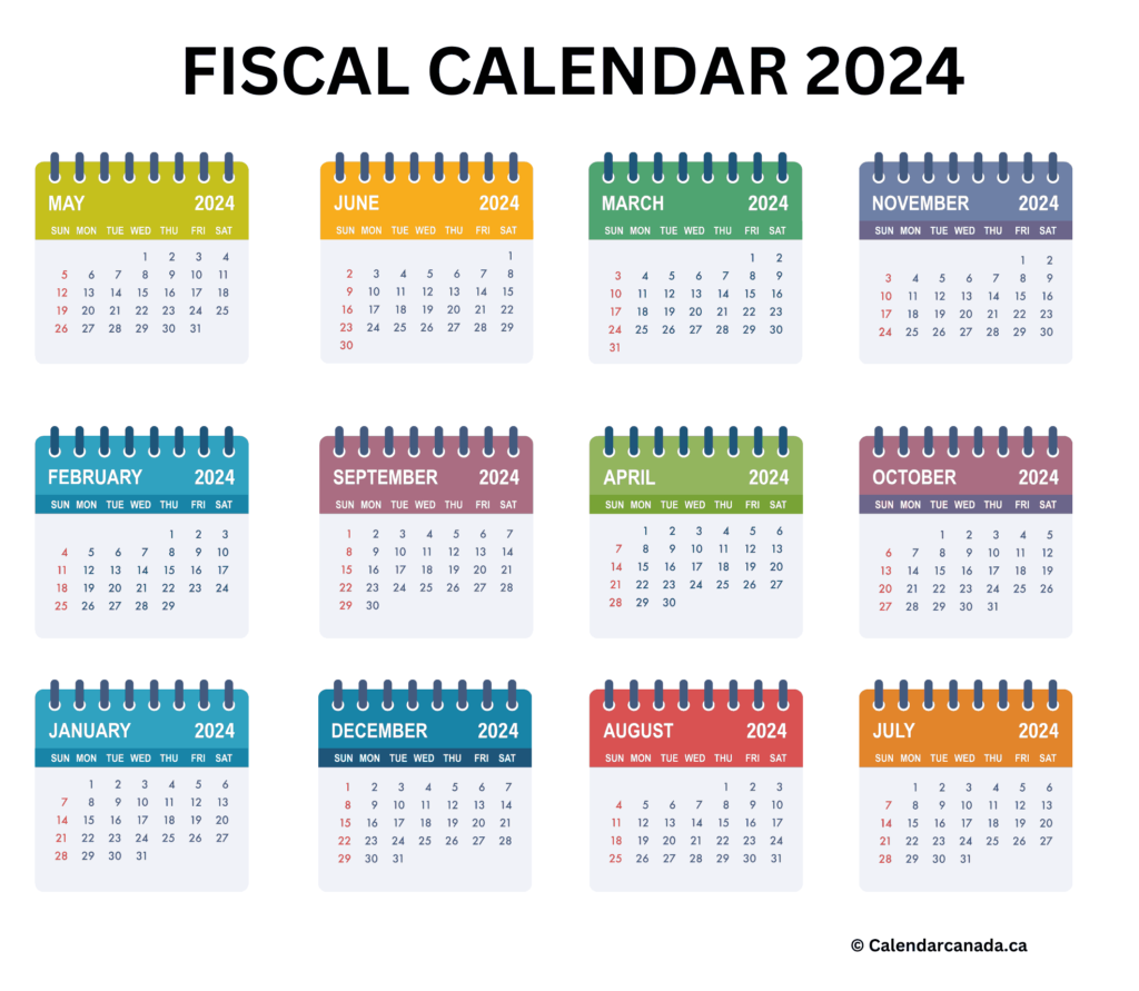 Fiscal Calendar 2024 Template
