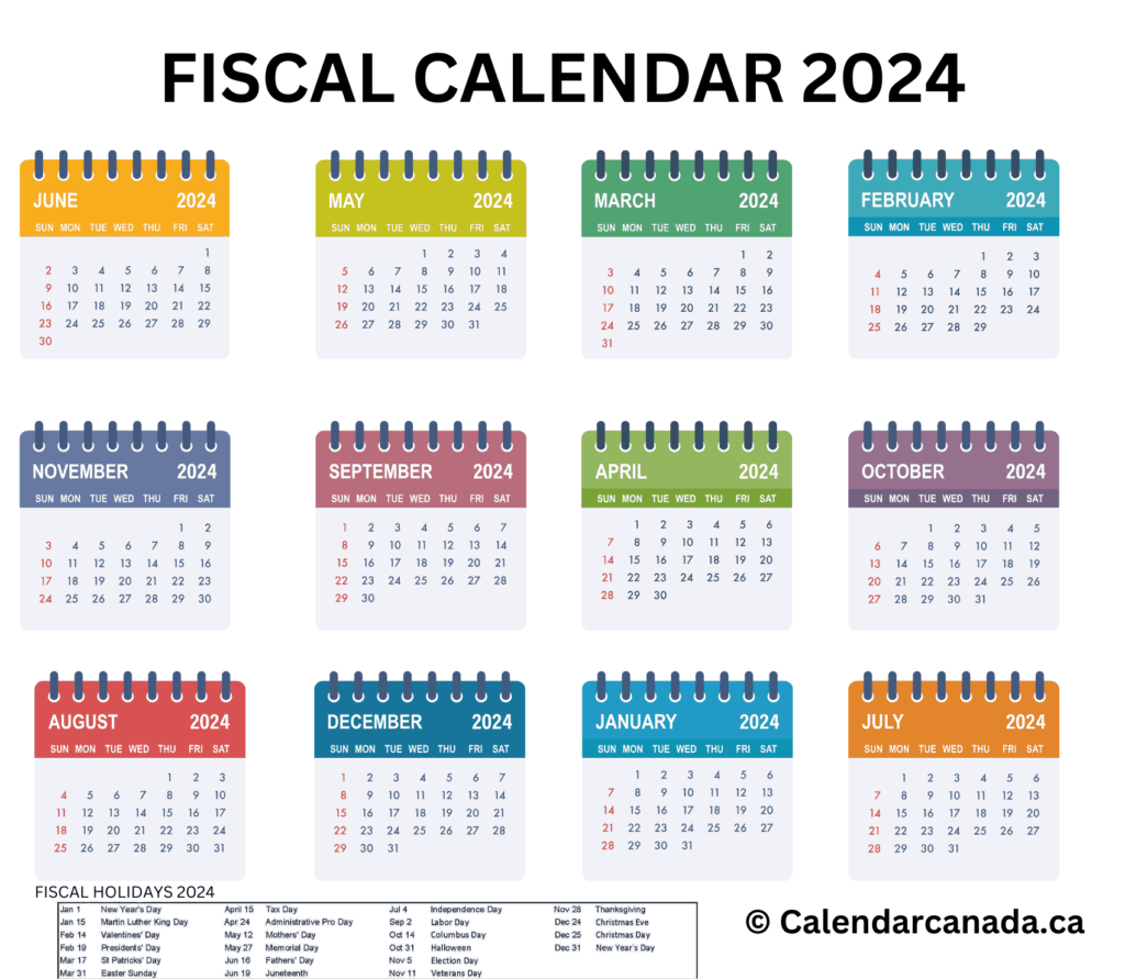 Free Printable Fiscal Calendar 2024